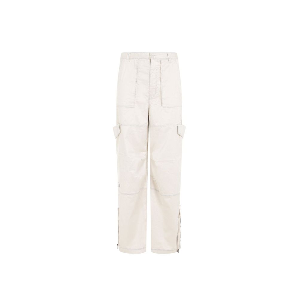 Acne Studios Beige Polyester Cargo Men's Pants