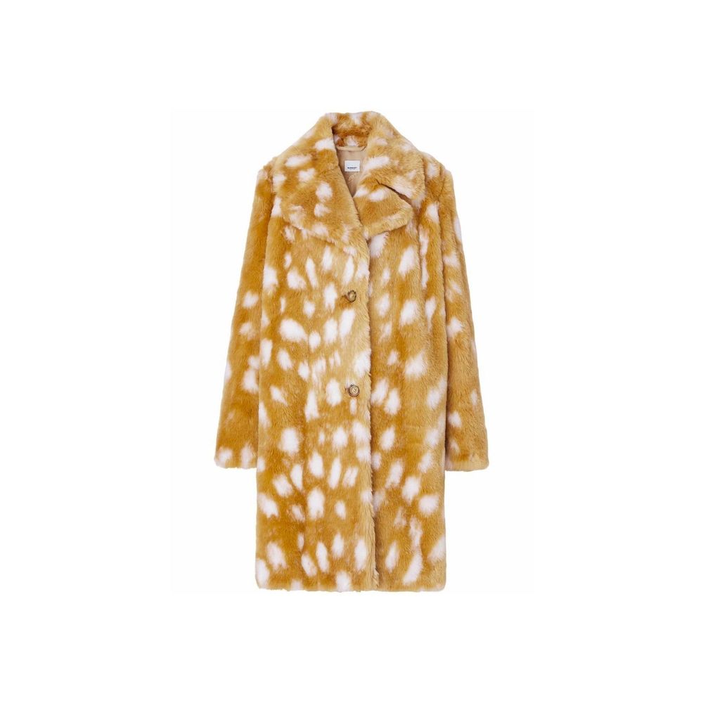 Burberry Beige Lambskin Women's Coat