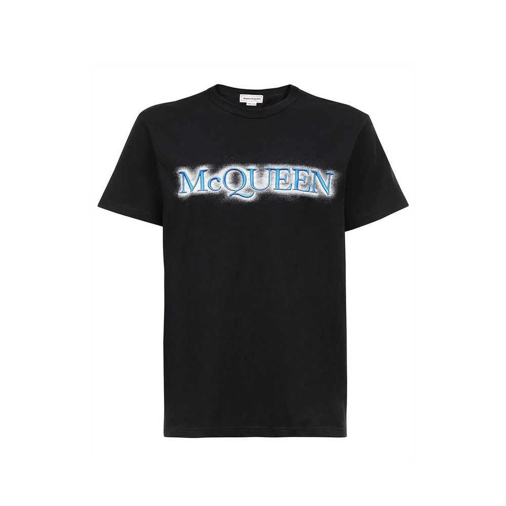 Alexander McQueen Black Cotton Men's T-Shirt