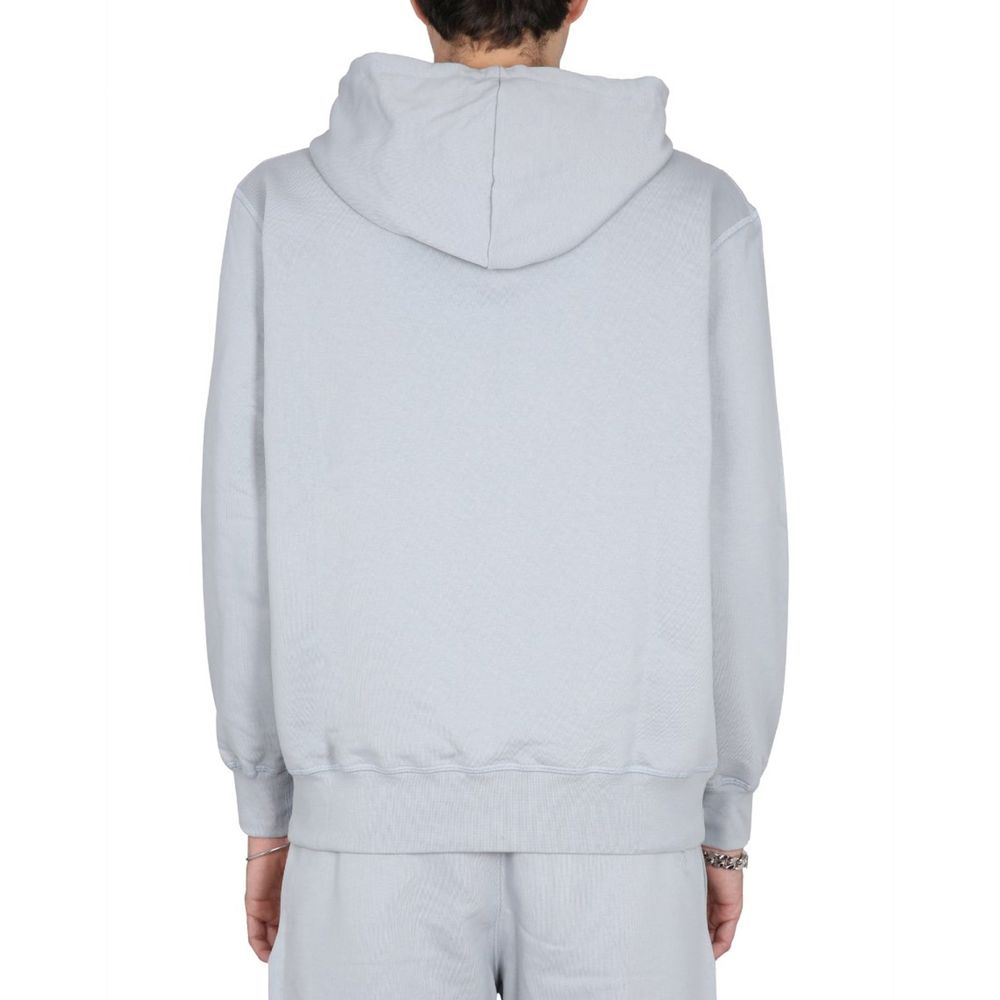 Alexander McQueen Gray Cotton Men's Sweatshirt