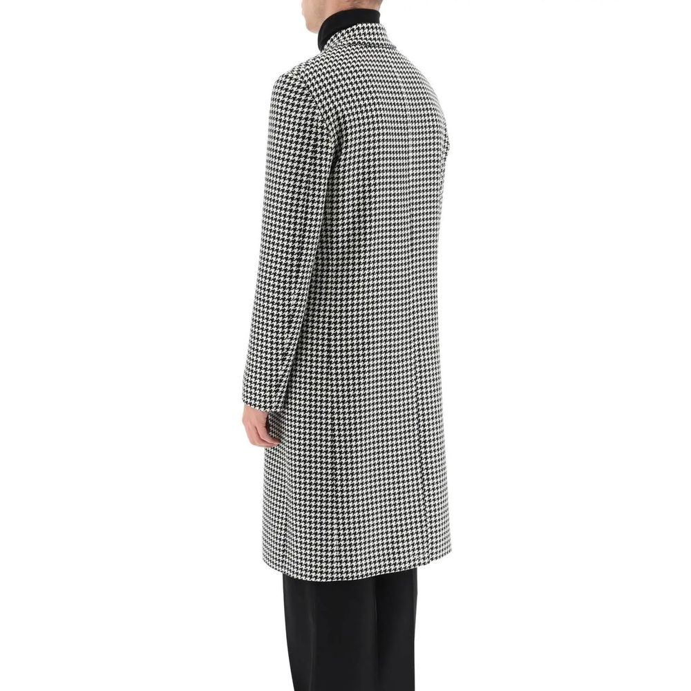 Alexander McQueen Black Wool Men's Coat