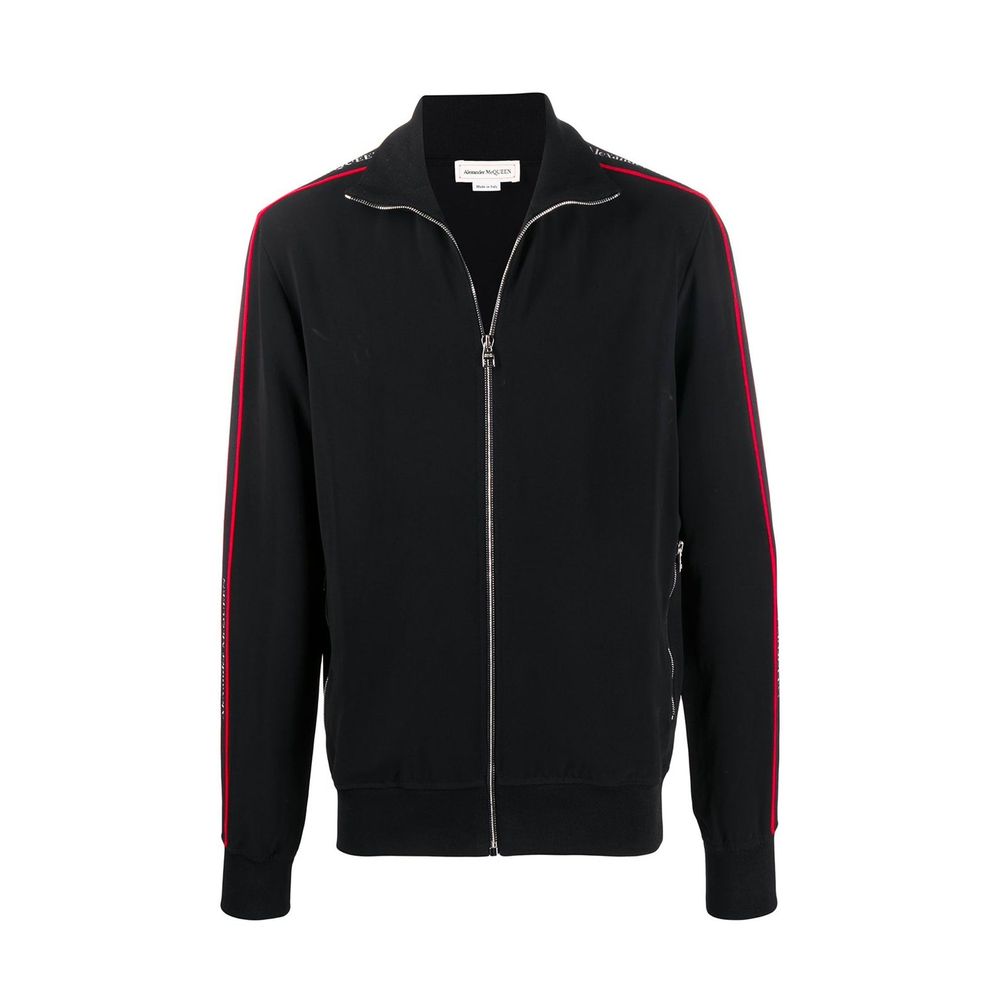 Alexander McQueen Black Viscose Men's Sweatshirt