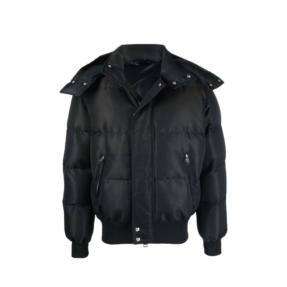 Alexander McQueen Black Polyamide Men's Bomber