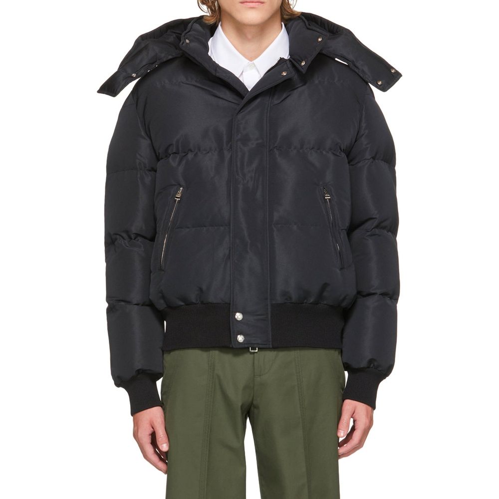 Alexander McQueen Black Polyamide Men's Bomber