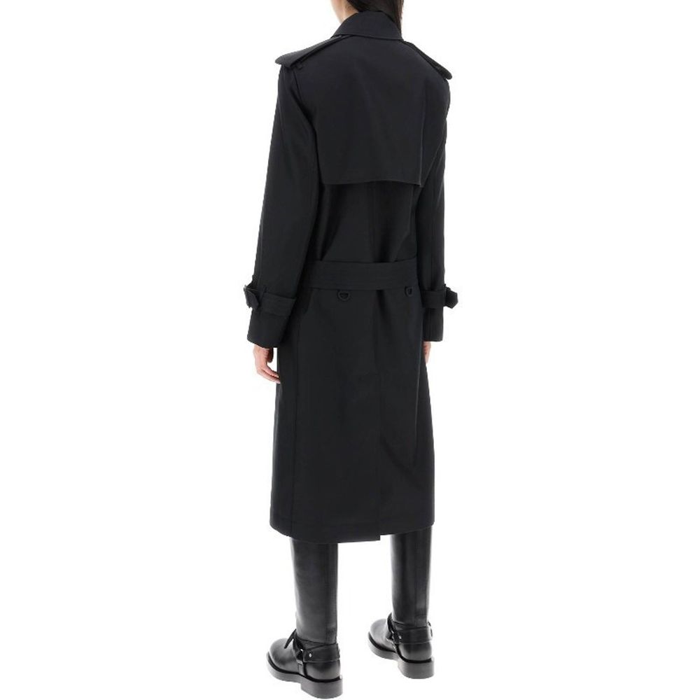 Burberry Black Polyester Women's Coat