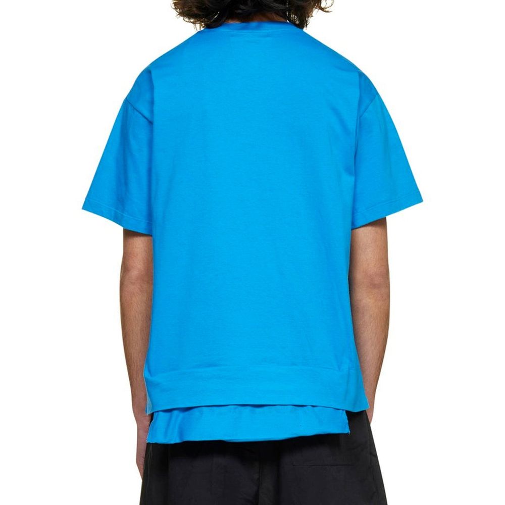 Ambush Blue Cotton Men's T-Shirt