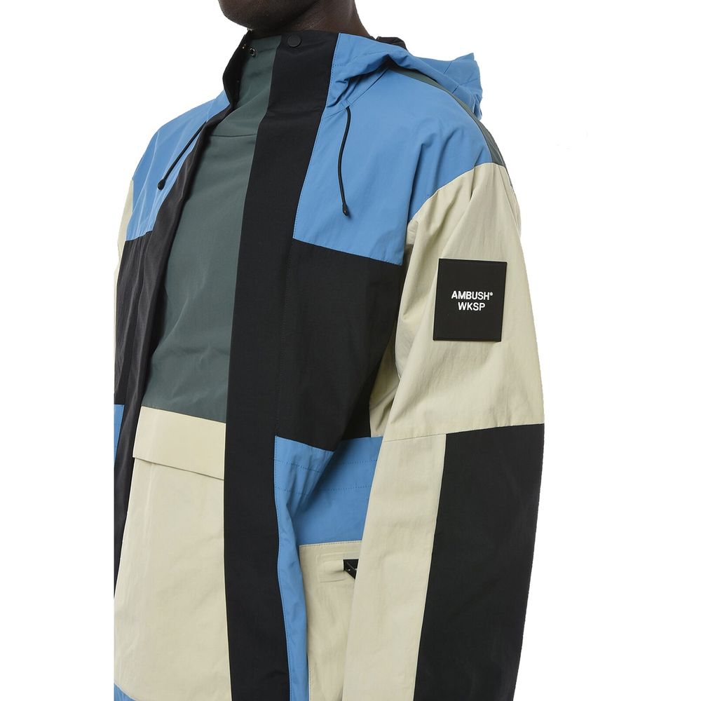 Ambush Blue Polyamide Shell Men's Jacket