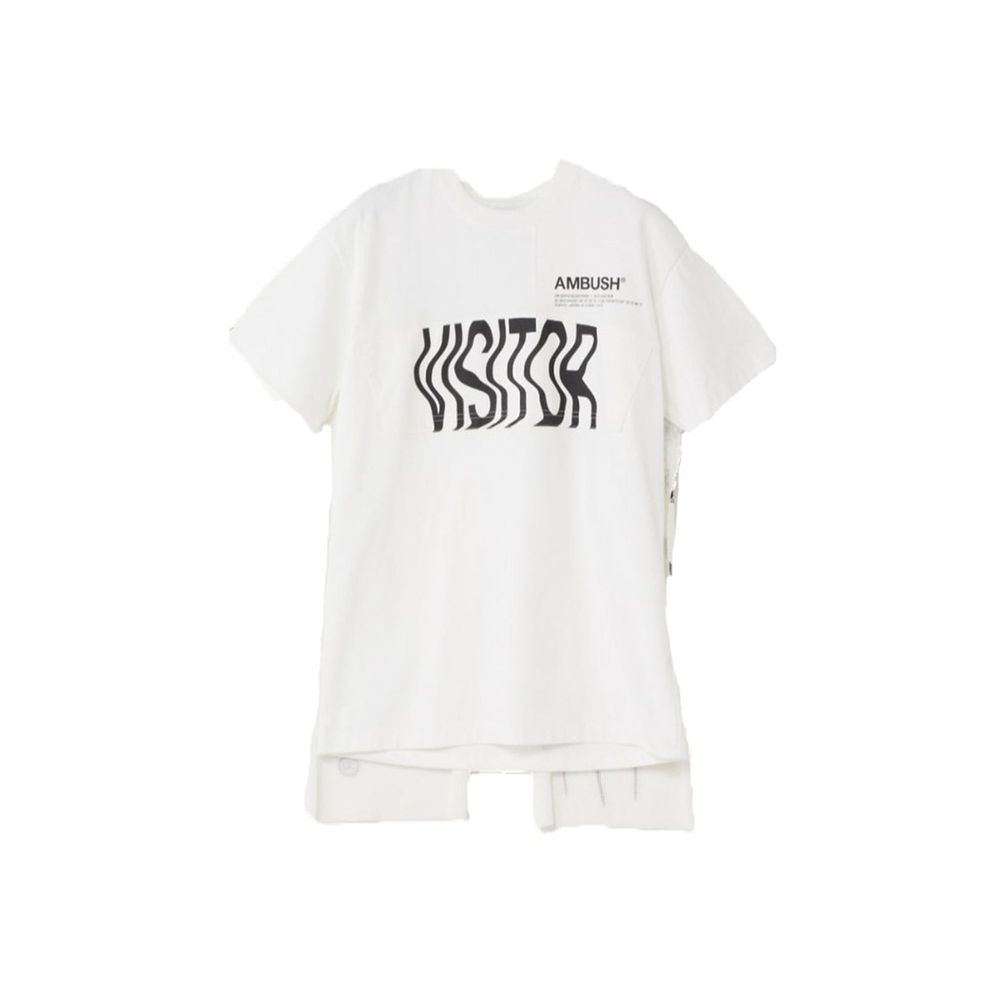 Ambush White Cotton Men's T-Shirt