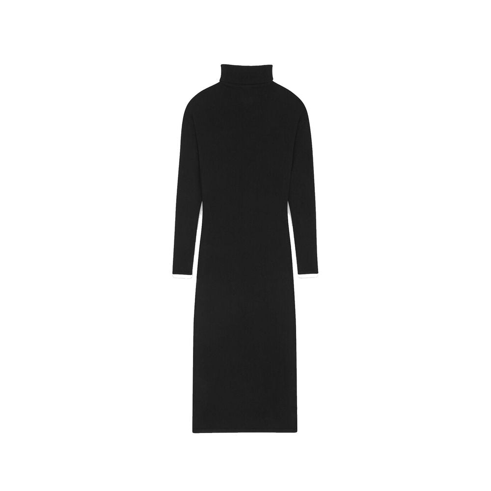 Saint Laurent Black Cashmere Casual Women's Dress