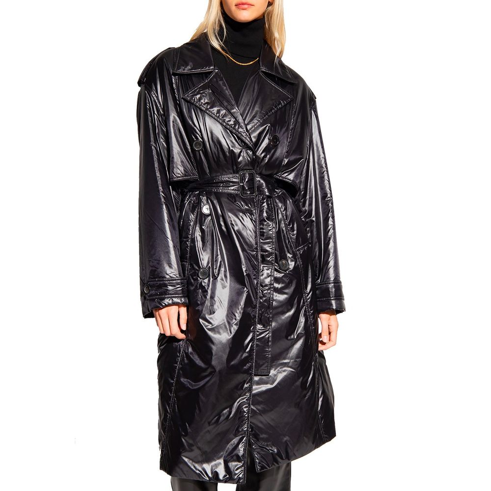 Saint Laurent Black Polyamide Women's Coat