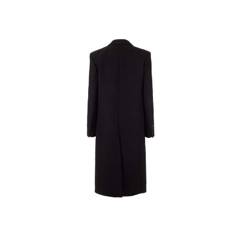 Saint Laurent Black Acetate Women's Coat