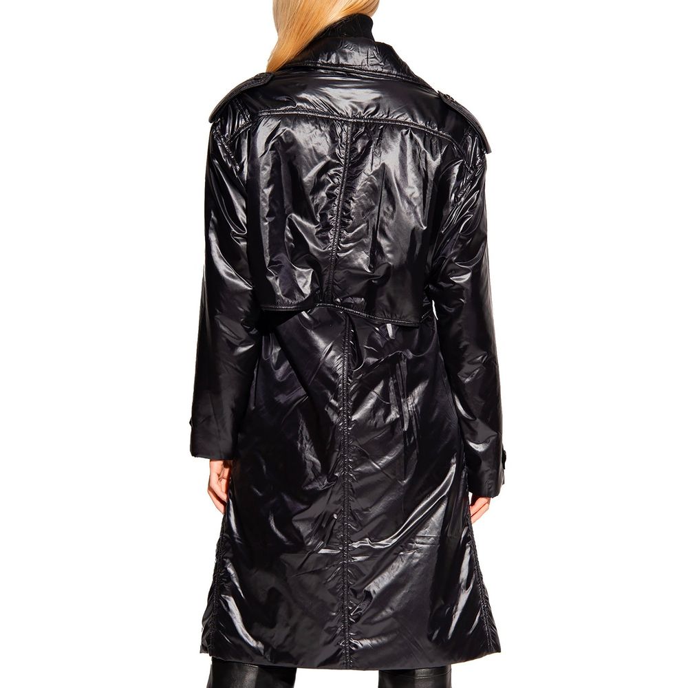 Saint Laurent Black Polyamide Women's Coat