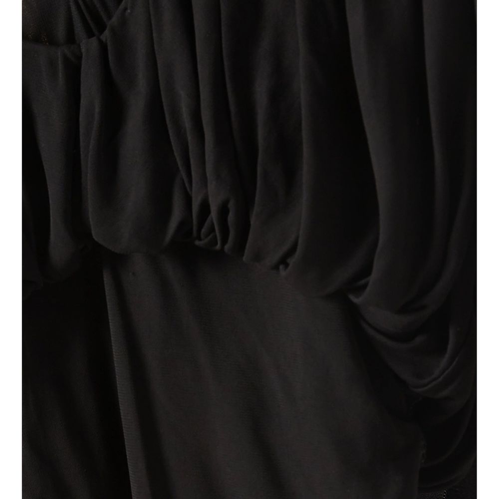 Saint Laurent Black Viscose Cocktail Women's Dress
