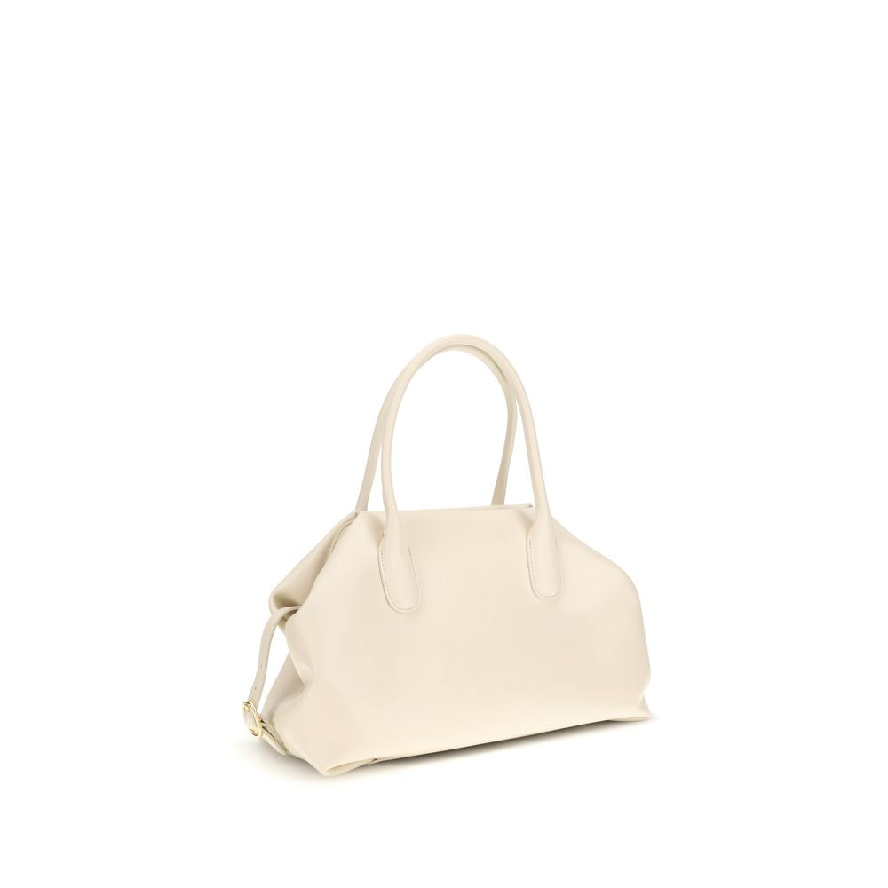 THEMOIRè Beige Other Fibres Shoulder Women's Bag