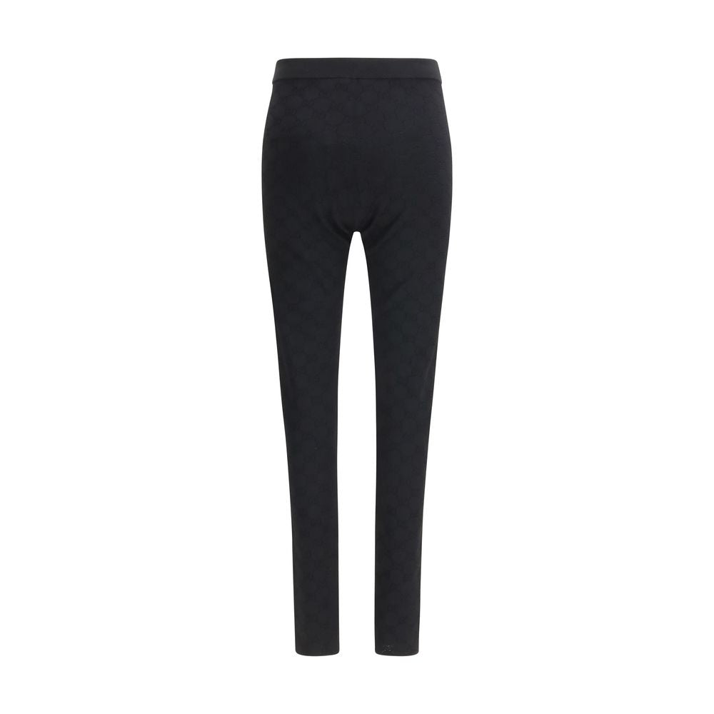 Gucci Black Viscose Women's Leggings