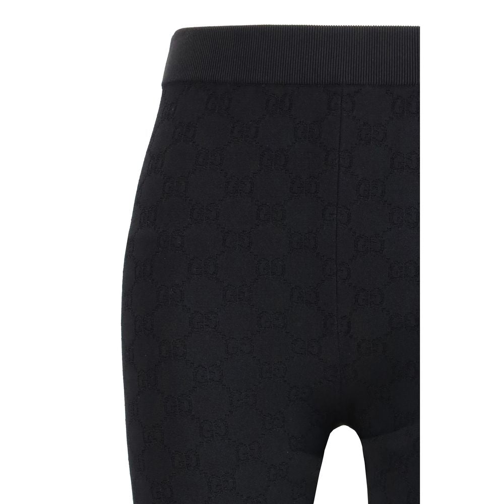 Gucci Black Viscose Women's Leggings