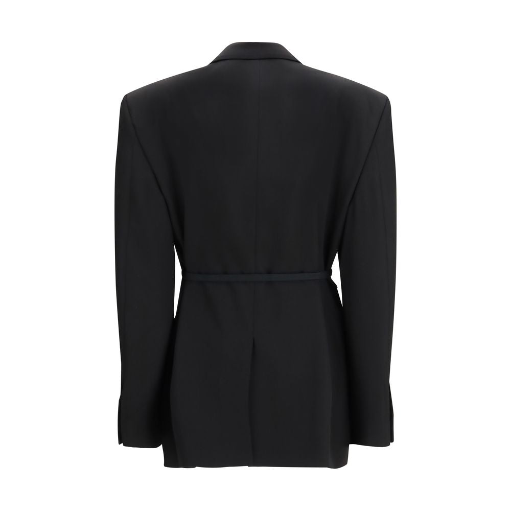 Balenciaga Black Wool Women's Jacket