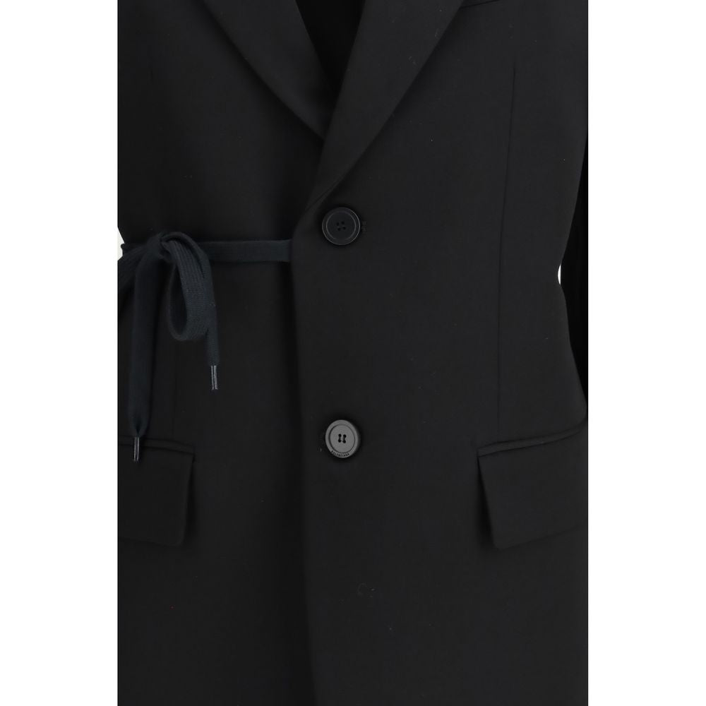 Balenciaga Black Wool Women's Jacket