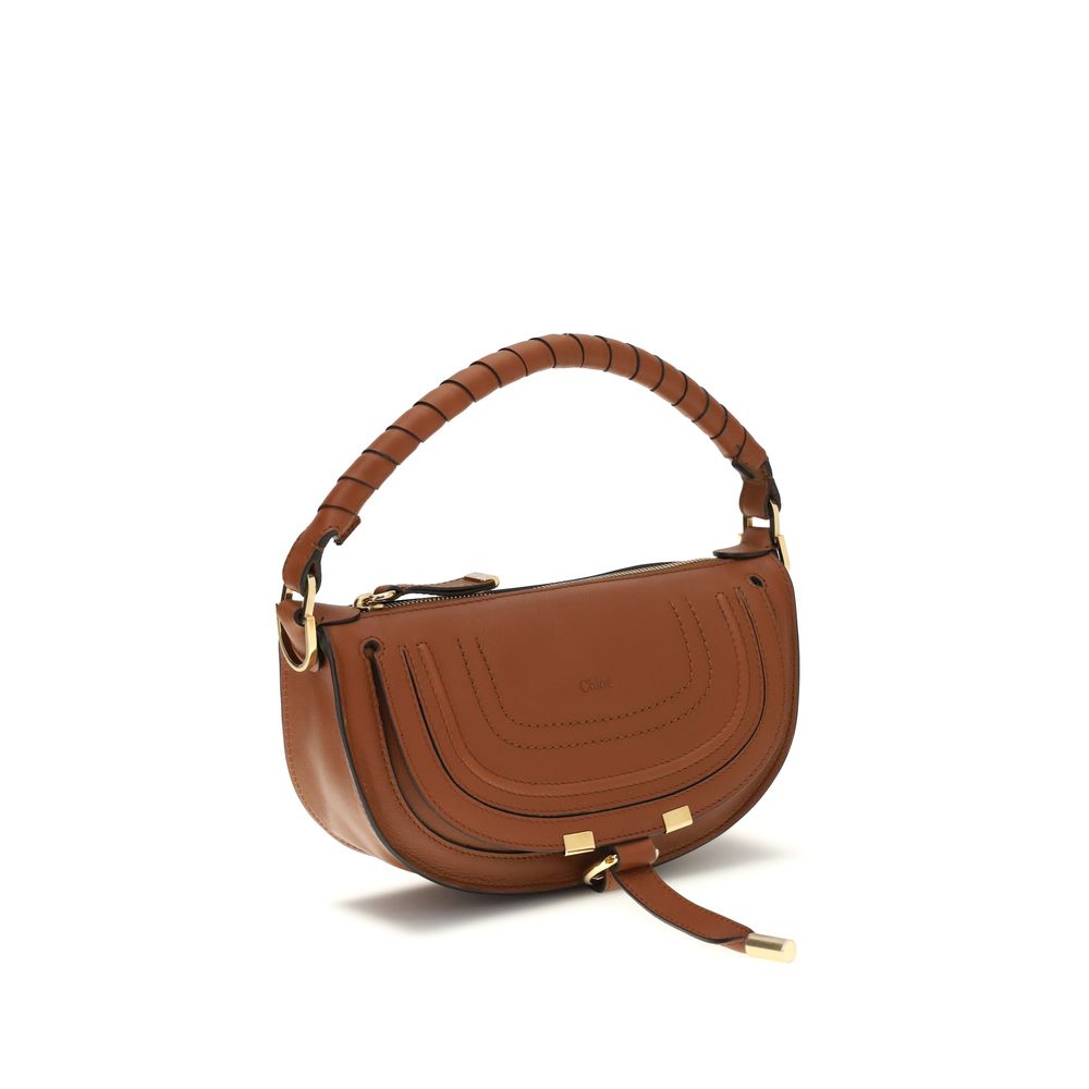 Chloé Brown Calf Leather Bos Taurus Shoulder Women's Bag