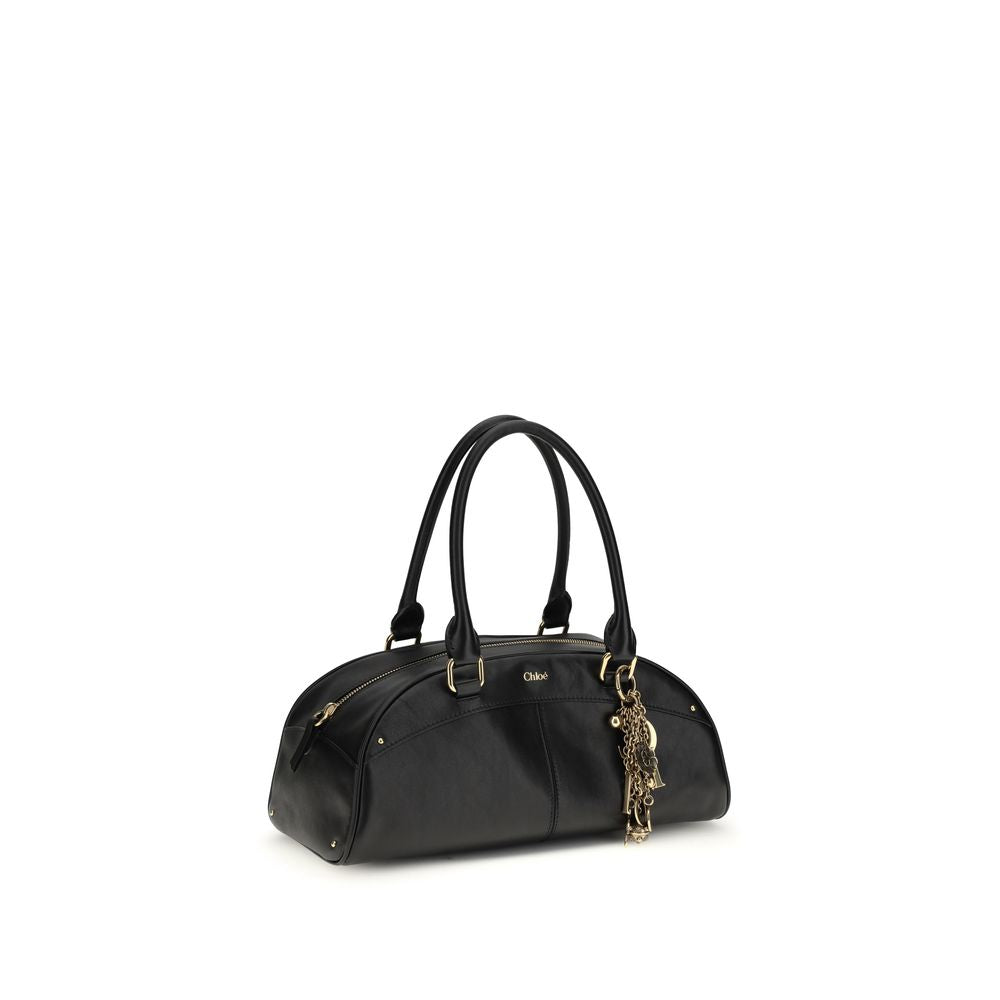 Chloé Black Calf Leather Bos Taurus Women's Handbag