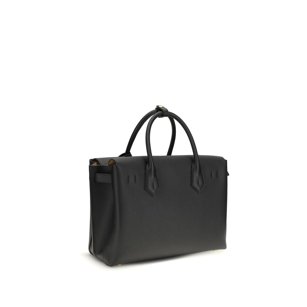 MCM Black Calf Leather Bos Taurus Women's Handbag