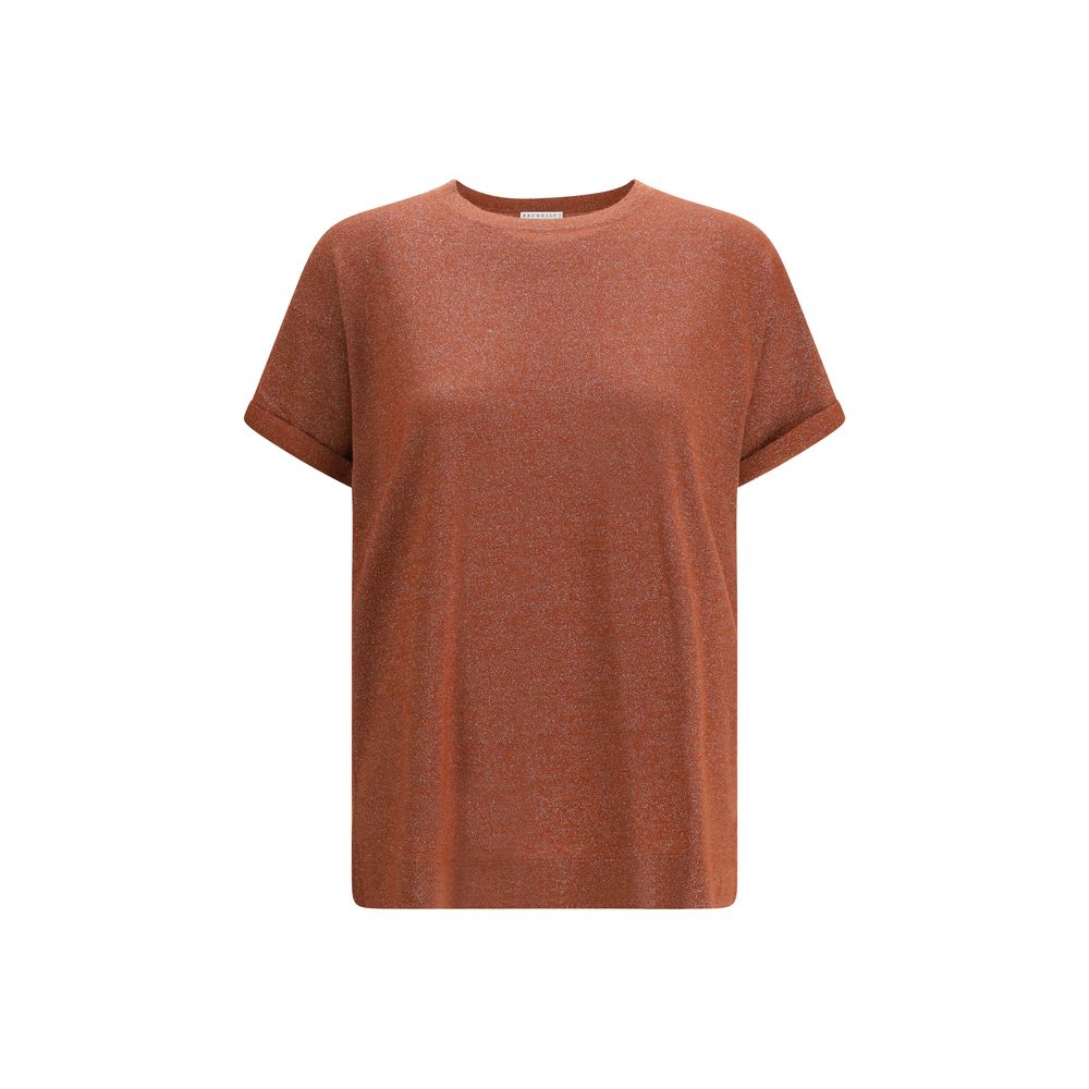 Brunello Cucinelli Multicolor Nylon Women's T-Shirt