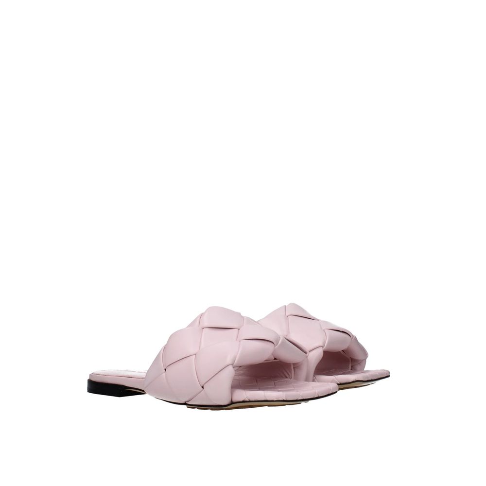 Bottega Veneta Multicolor Calfskin Flat Women's Sandals