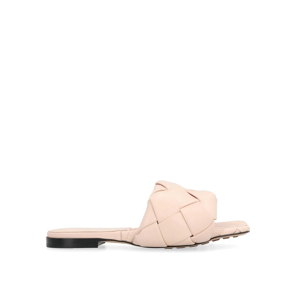Bottega Veneta Multicolor Leather Flat Women's Sandals
