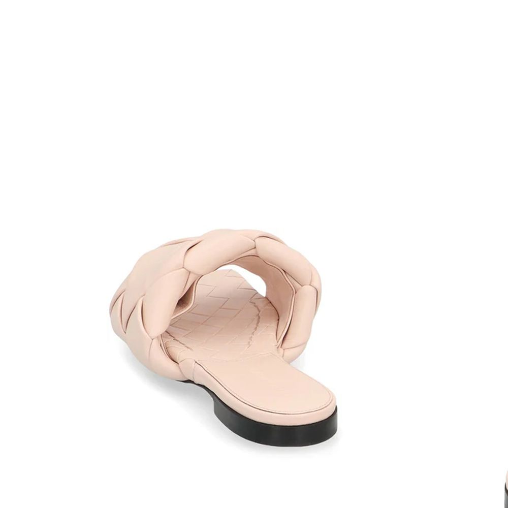 Bottega Veneta Multicolor Leather Flat Women's Sandals