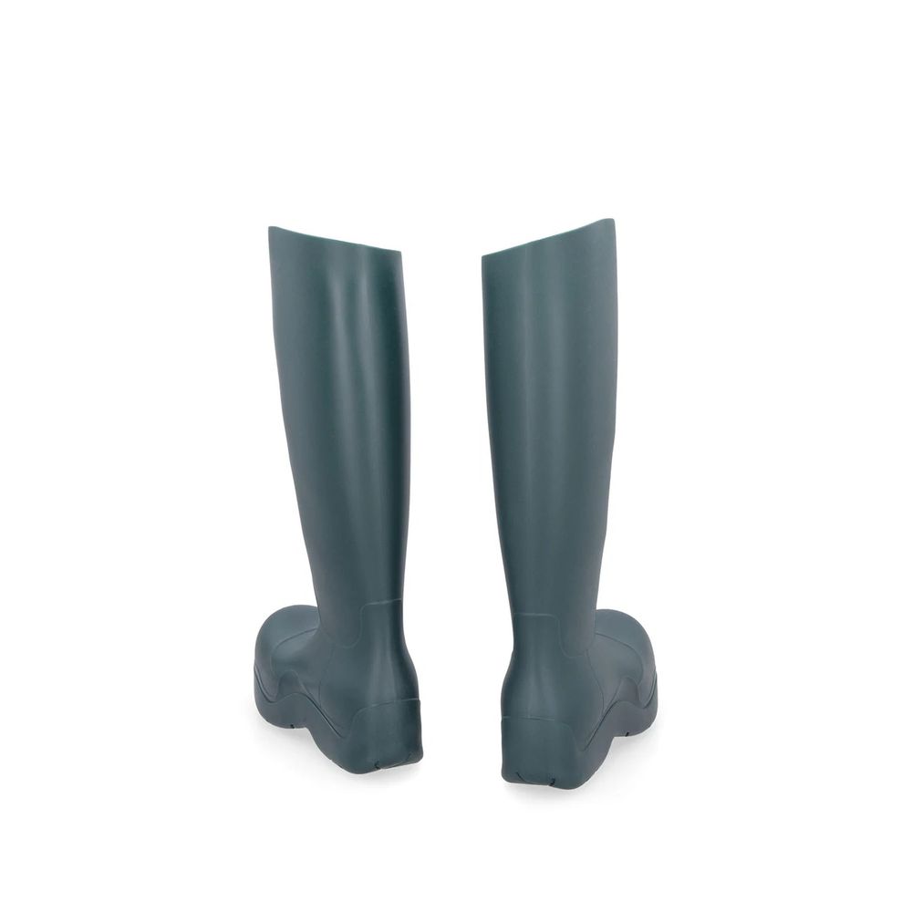 Bottega Veneta Bicolor Rubber Rain Women's Boots