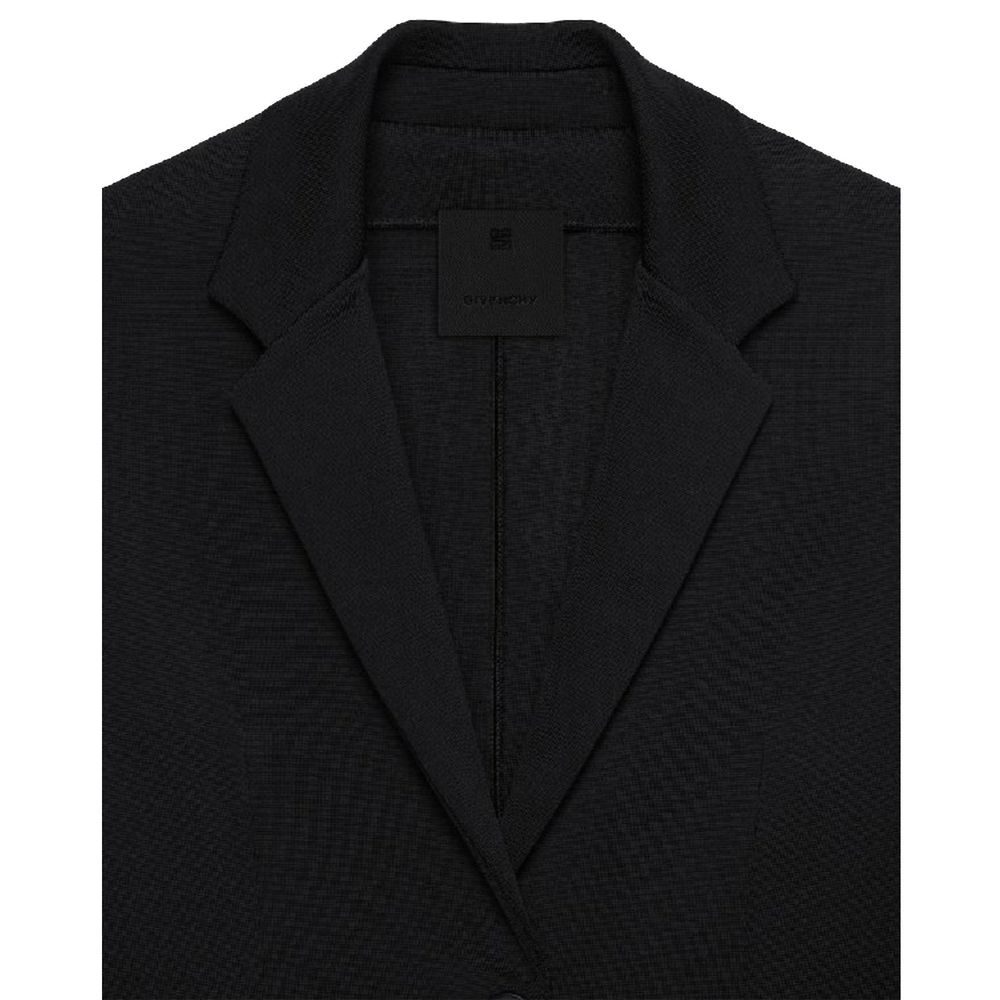 Givenchy Black Elastane Women's Blazer