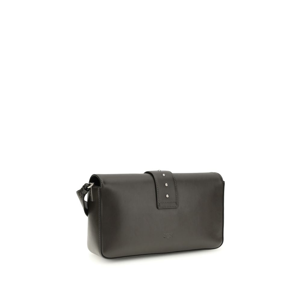 PINKO Bicolor Leather Shoulder Women's Bag