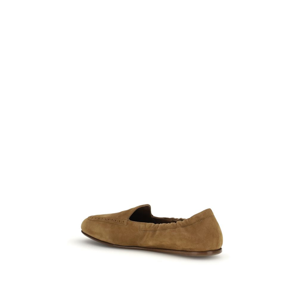 Church's Brown Calf Leather Bos Taurus Slip-On Women's Loafers