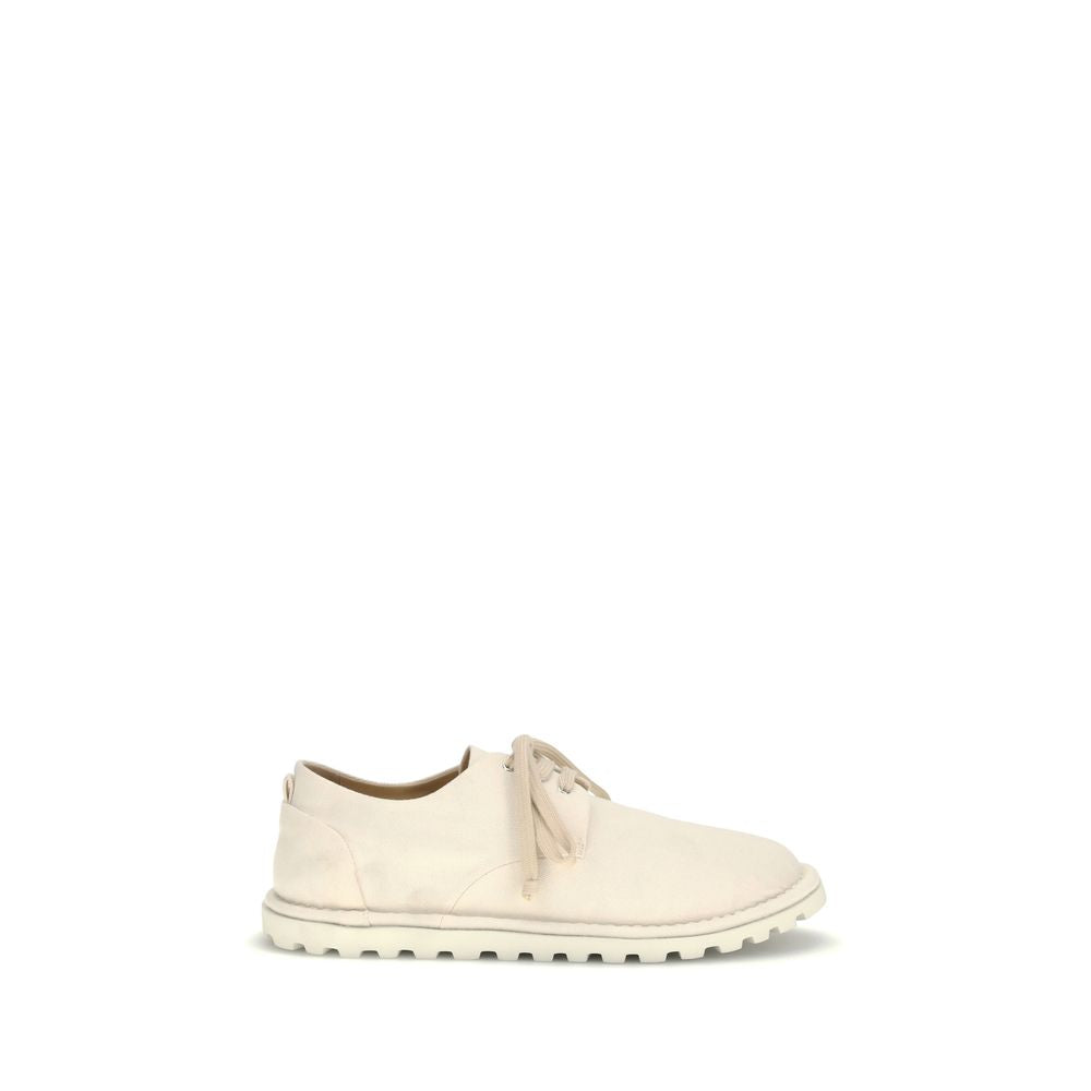 Marsell White Cotton Oxfords And Men's Derbies