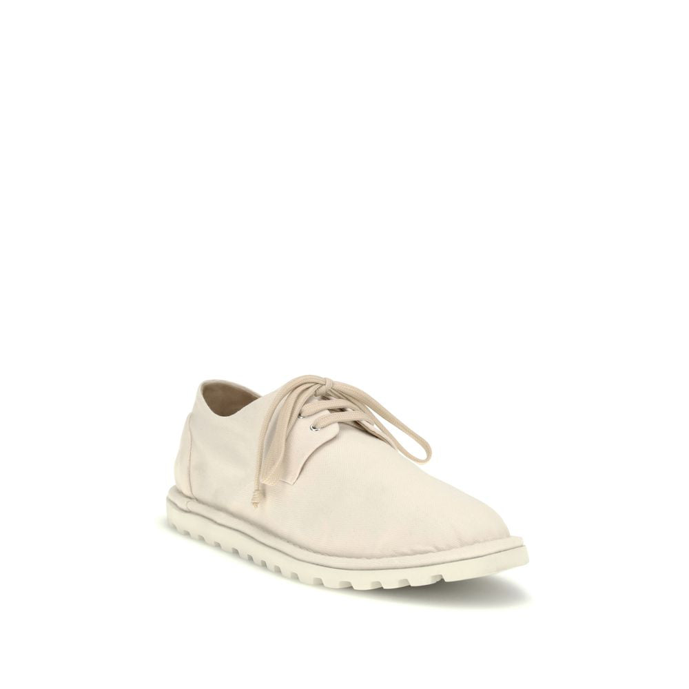 Marsell White Cotton Oxfords And Men's Derbies