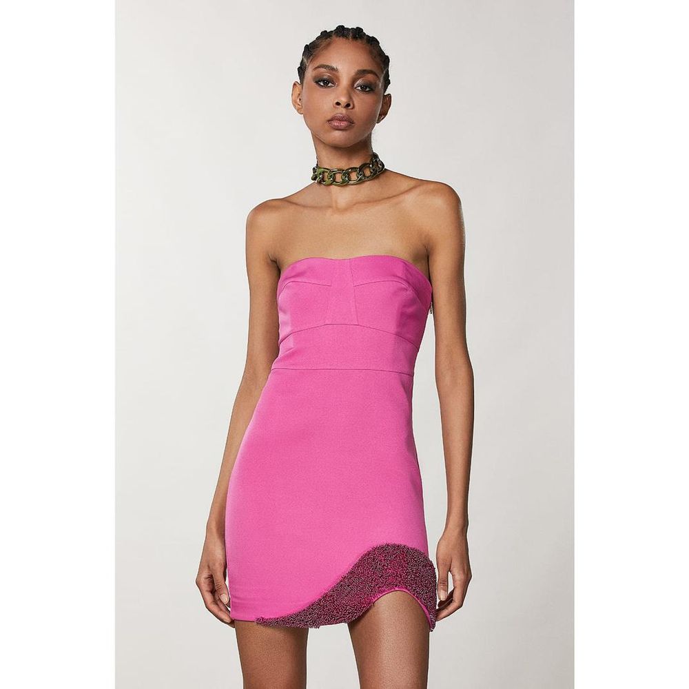 Patrizia Pepe Purple Polyester Casual Women's Dress