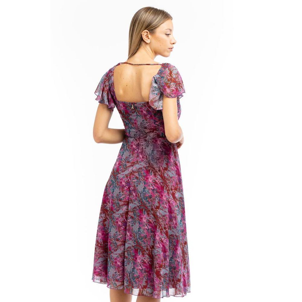 Patrizia Pepe Purple Polyester Casual Women's Dress