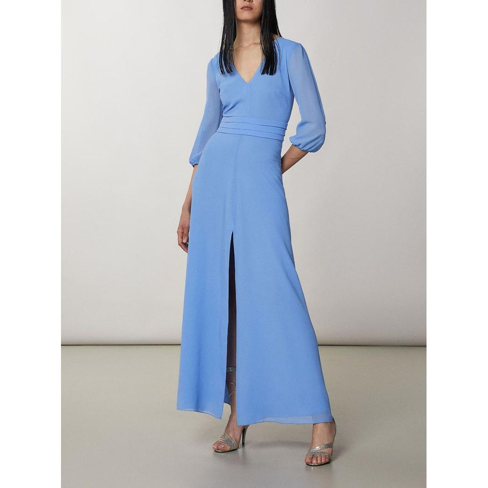 Patrizia Pepe Blue Polyester Casual Women's Dress