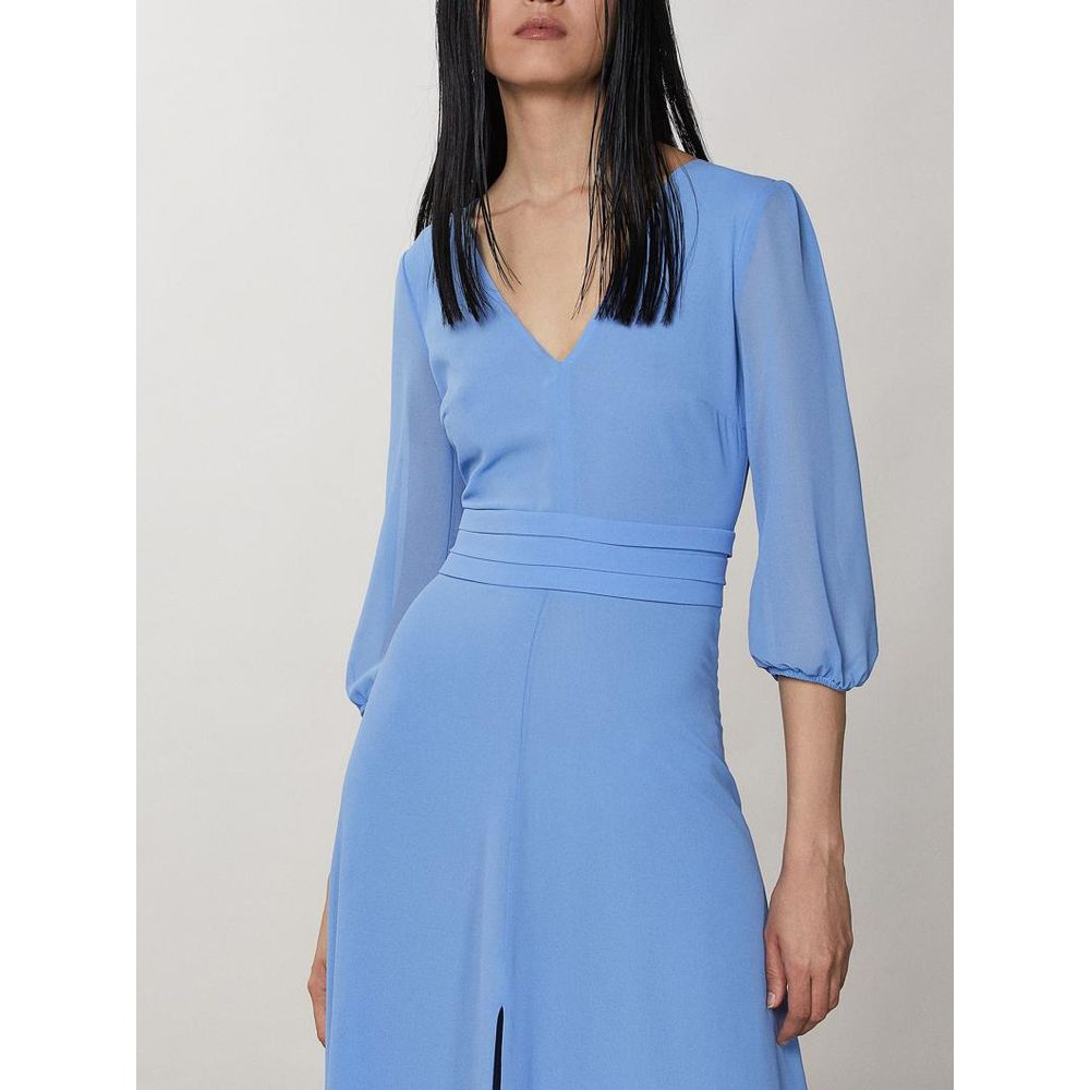 Patrizia Pepe Blue Polyester Casual Women's Dress