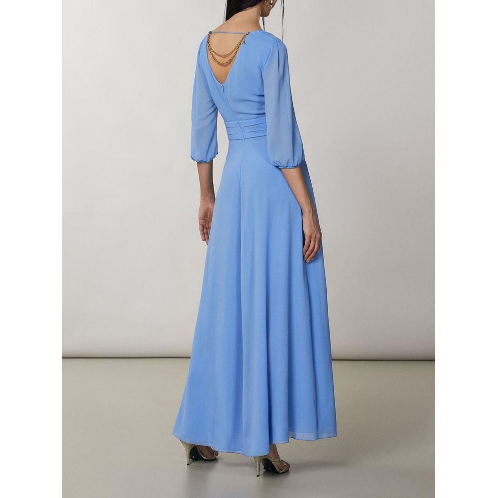 Patrizia Pepe Blue Polyester Casual Women's Dress