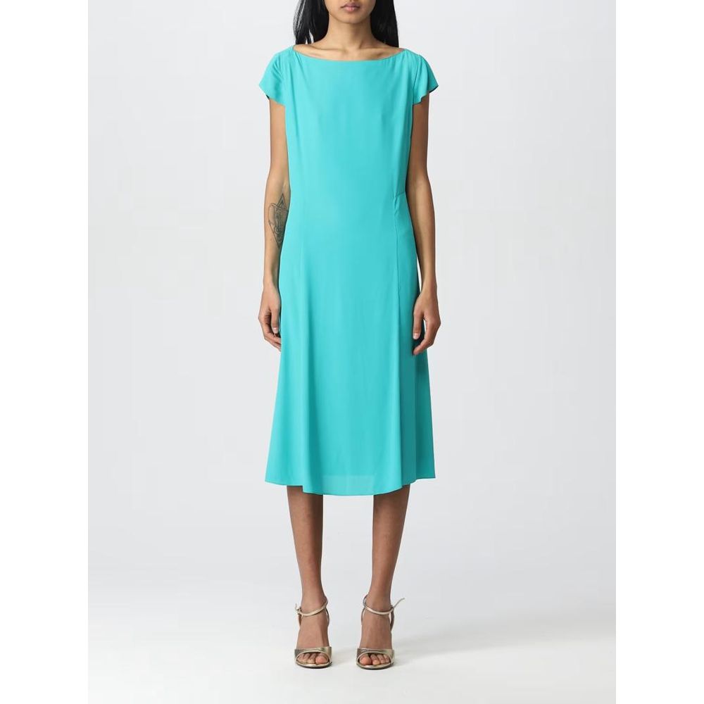 Patrizia Pepe Green Viscose Casual Women's Dress