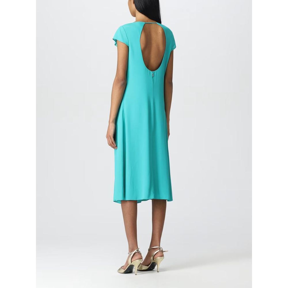 Patrizia Pepe Green Viscose Casual Women's Dress
