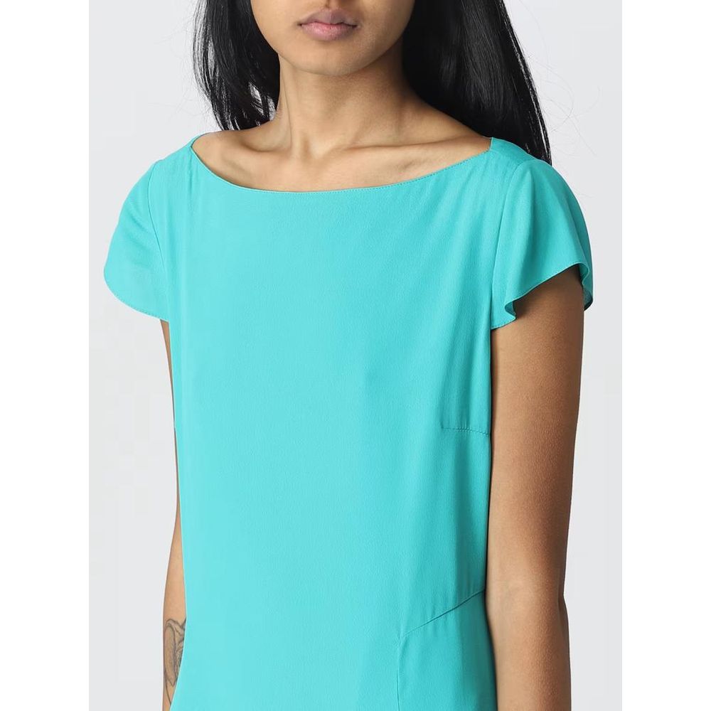 Patrizia Pepe Green Viscose Casual Women's Dress