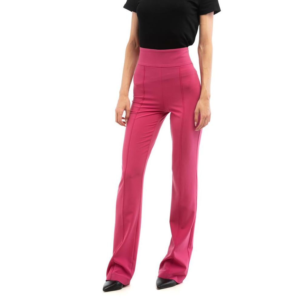 Patrizia Pepe Fuchsia Polyester Casual Women's Pants