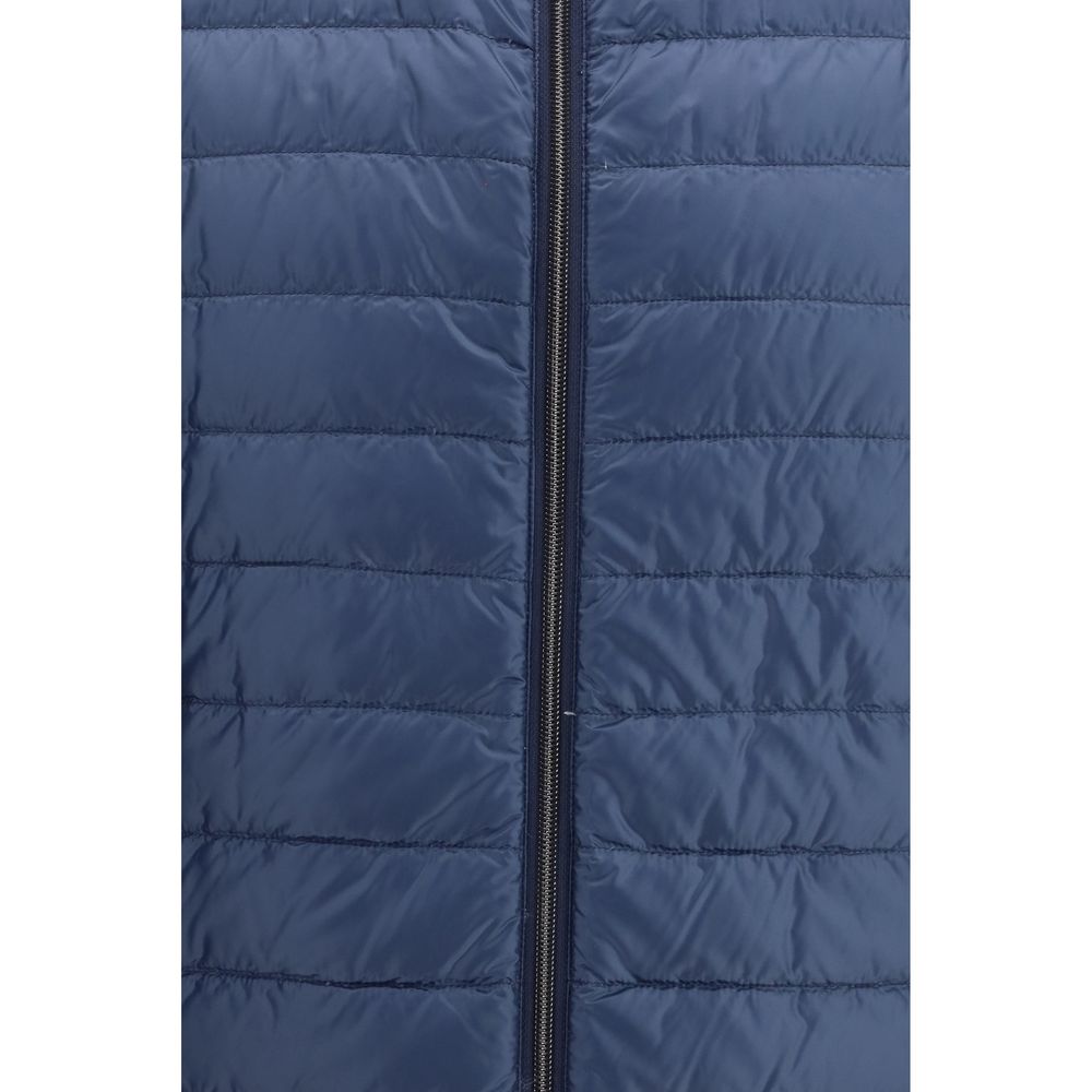 Herno White Polyamide Sleeveless Men's Jacket