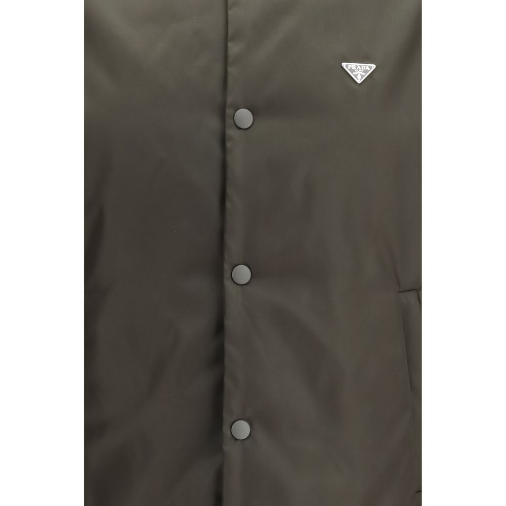 Prada Bicolor Nylon Men's Bomber