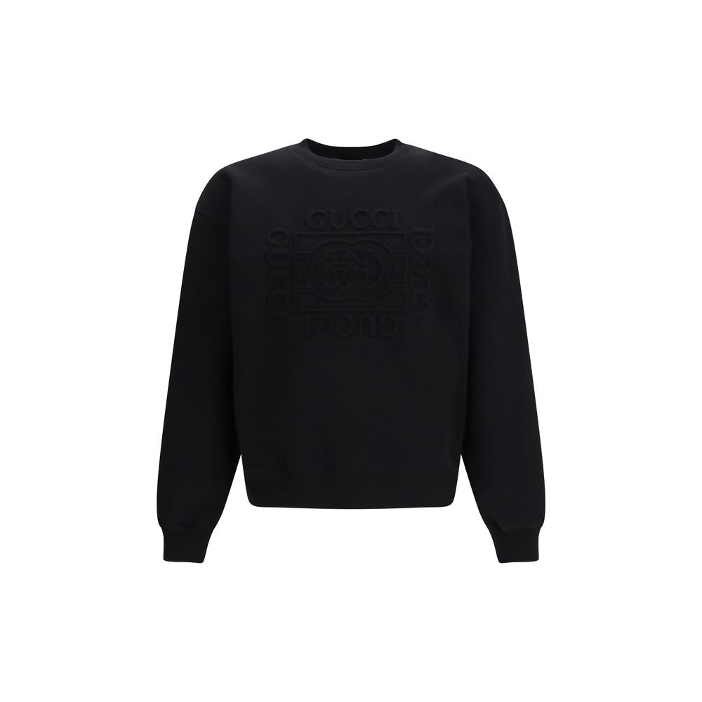 Gucci Black Cotton Men's Sweatshirt