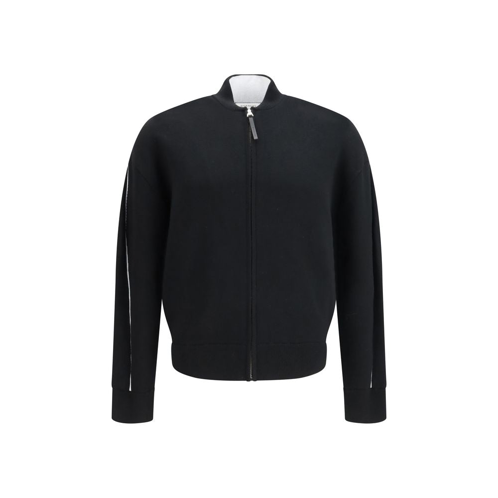 Givenchy Black Wool Men's Cardigan