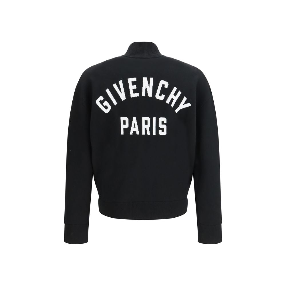 Givenchy Black Wool Men's Cardigan