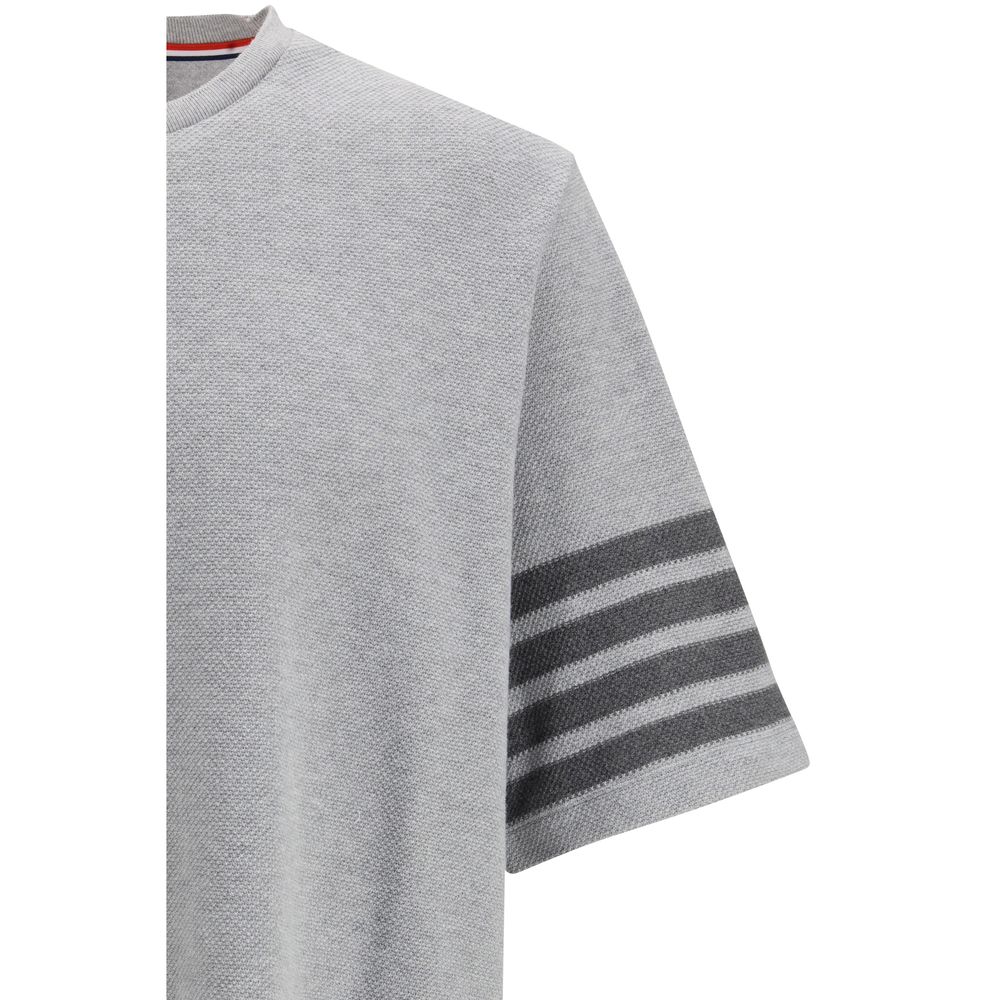 Thom Browne Gray Cotton Men's Sportswear